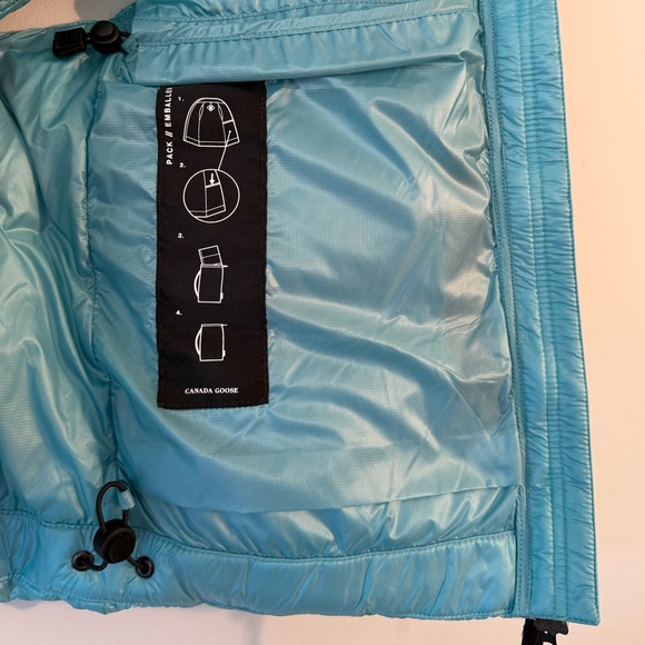 NWT - Canada Goose Cypress Packable 750 Fill Power Down Vest in Boulevard Blue - Picture 8 of 16